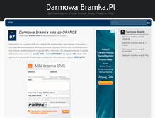 Tablet Screenshot of darmowabramka.pl